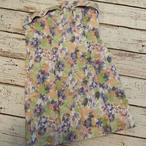 Glassons Floral Strapless Dress Sz 8 NWT - Wedding Guest Summer Vacation Party